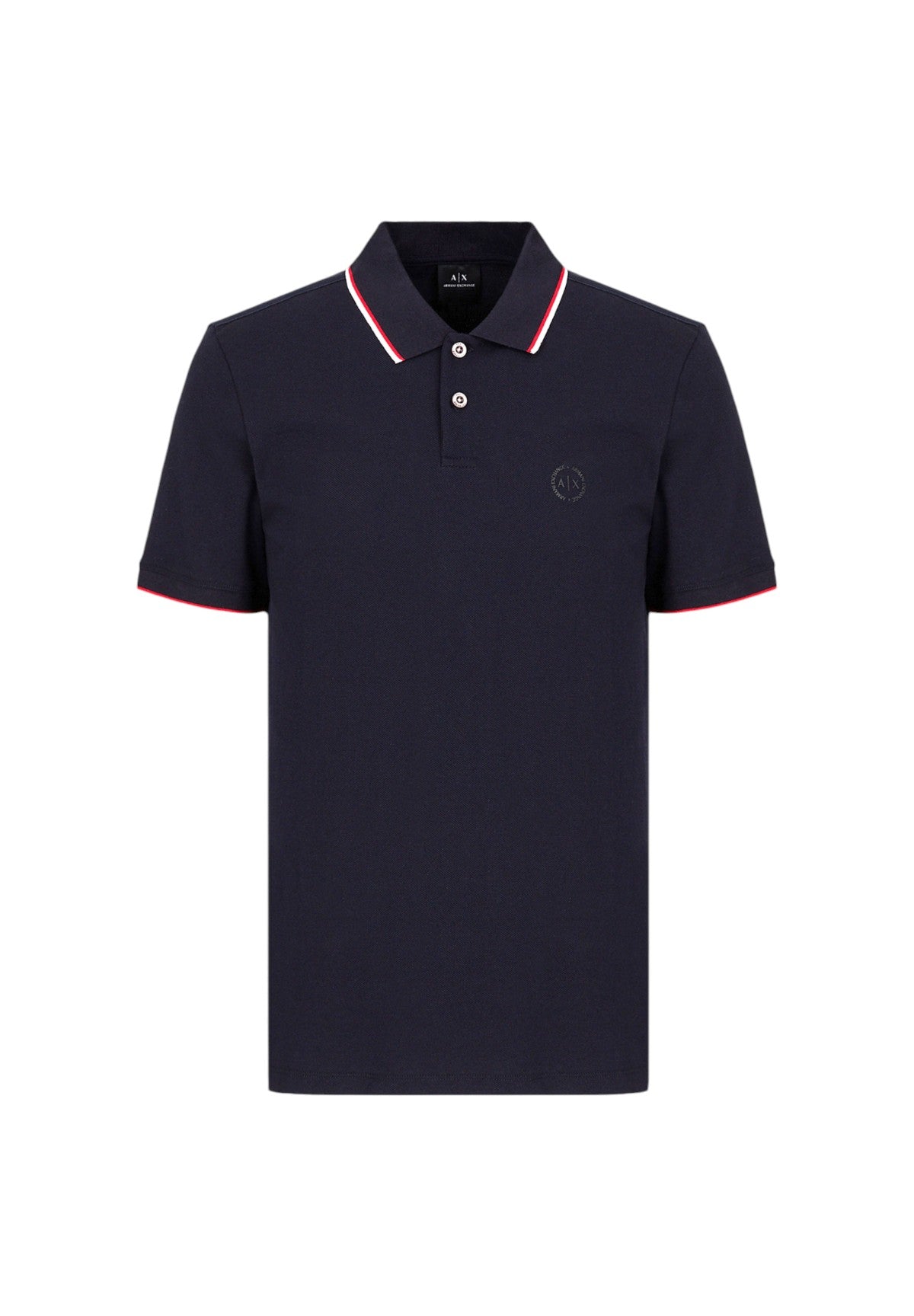 Polo Piqué 8nzf75 Navy