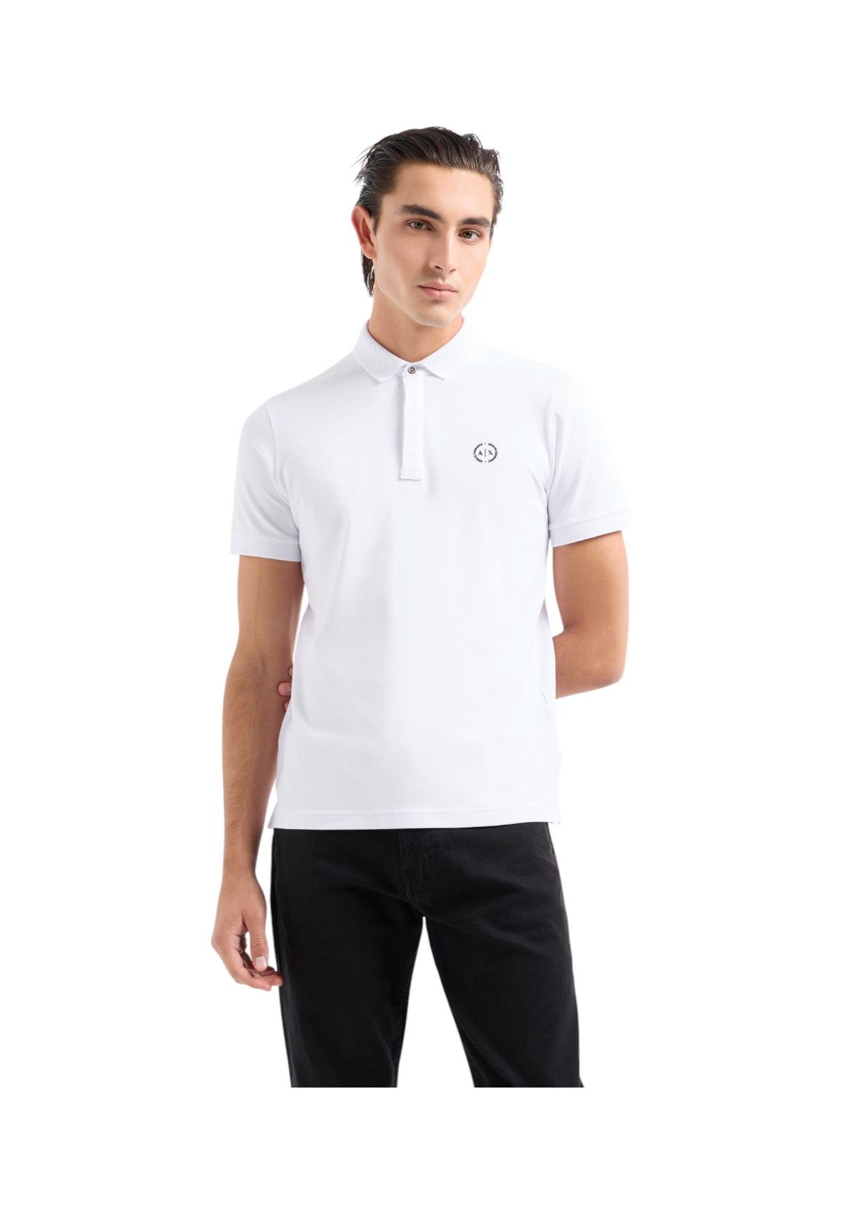 Polo Piqué 8nzf91 White