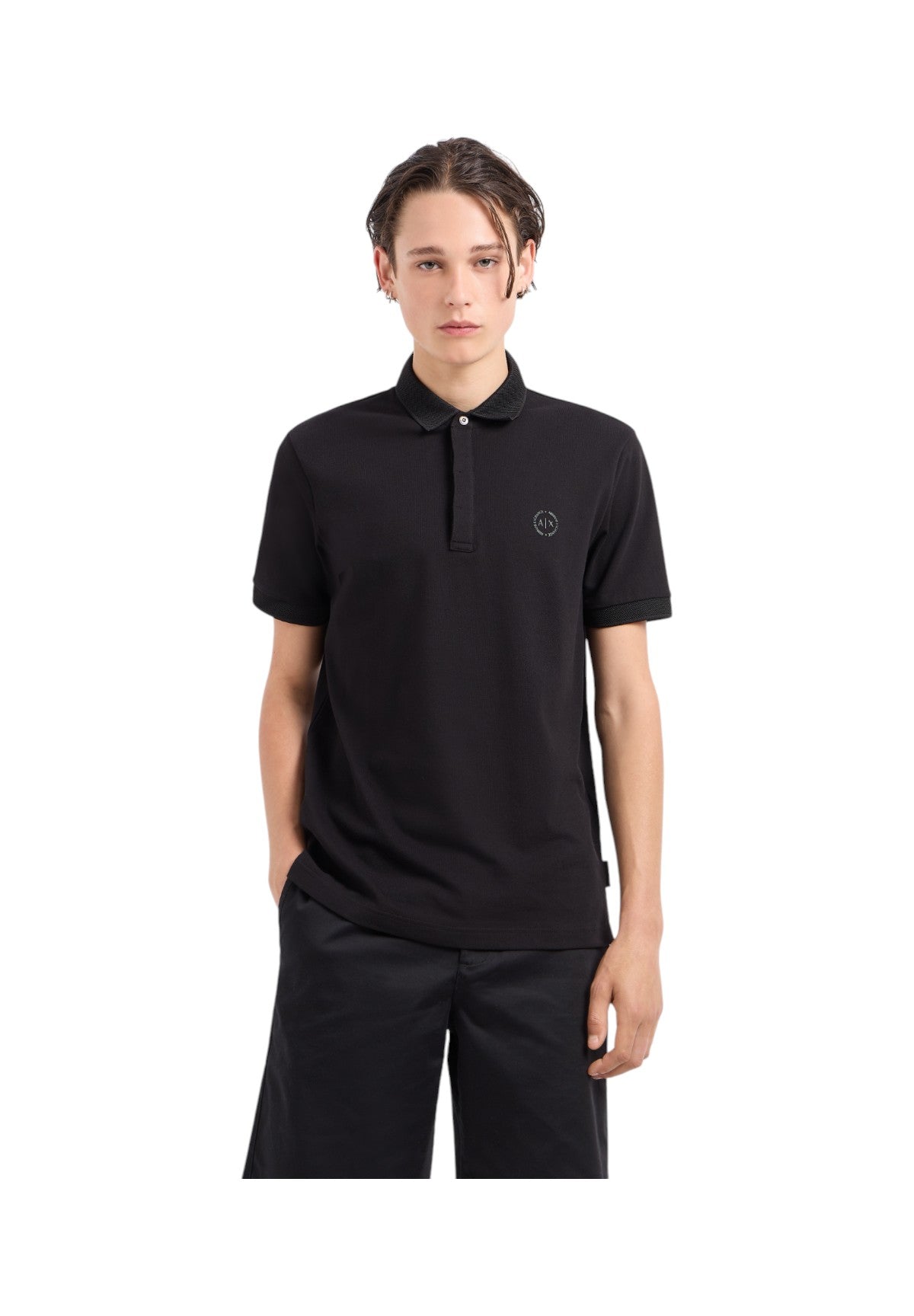 Polo Piqué 8nzf91 Black