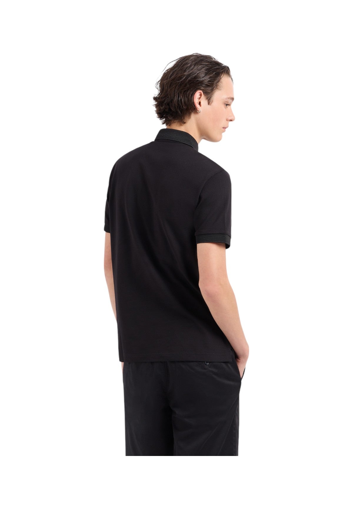 Polo Piqué 8nzf91 Black