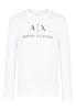 Armani Exchange T-Shirt A Maniche Lunghe 8nztch White