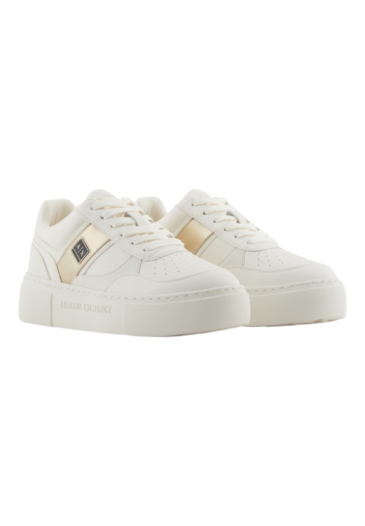 Sneakers Xdx176 Off White, Pale Gold