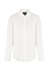 Armani Exchange Camicia a Maniche Lunghe Regular fit cotton shirt XM000339 Off White
