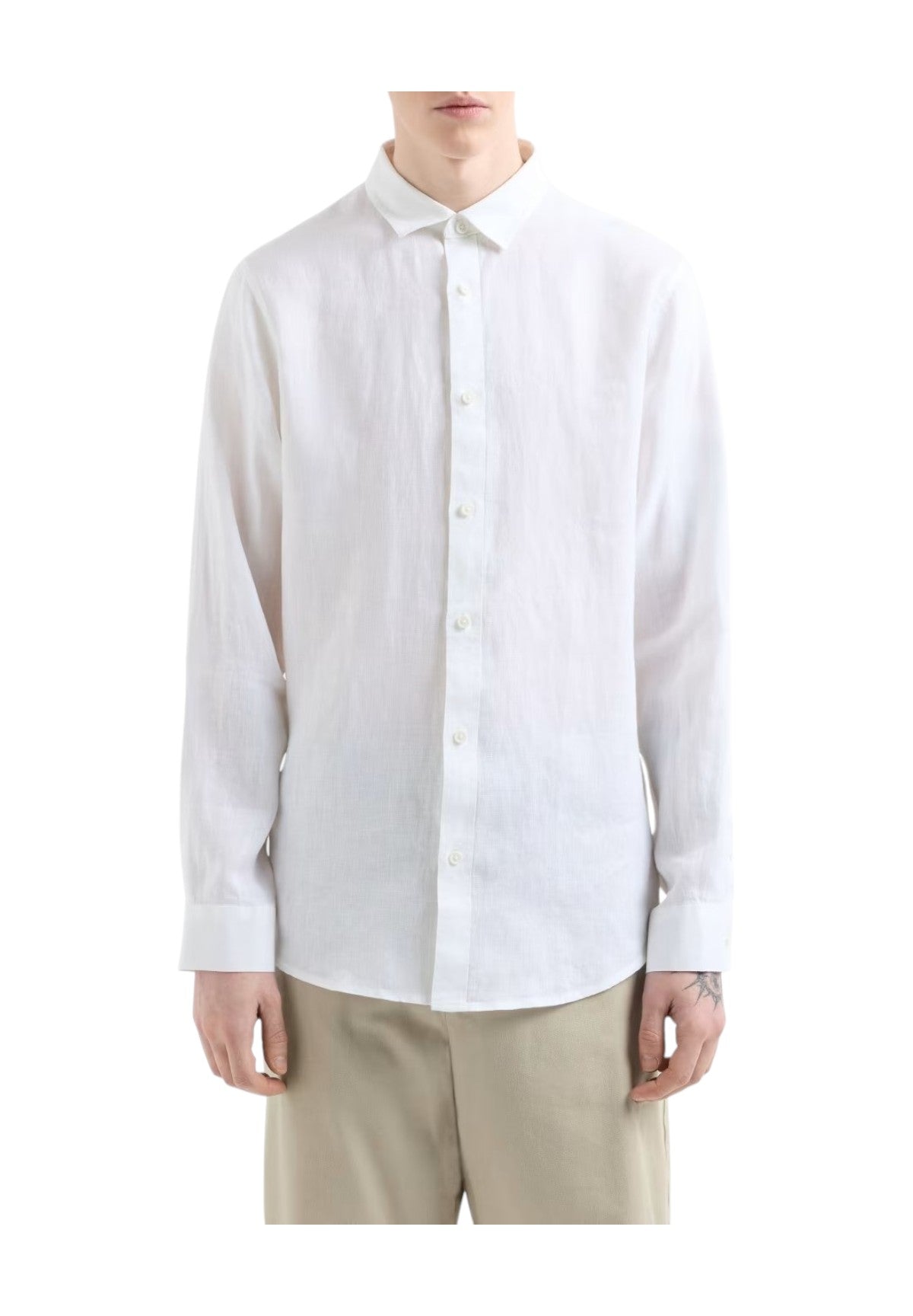 Camicia A Maniche Lunghe Xm001221 White