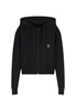 Armani Exchange Felpa FulL-Zip Con Cappuccio Xw000822 Black