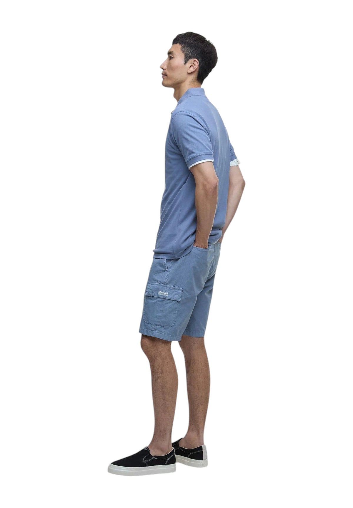 Polo Piqué Mml1467 Washed Blue