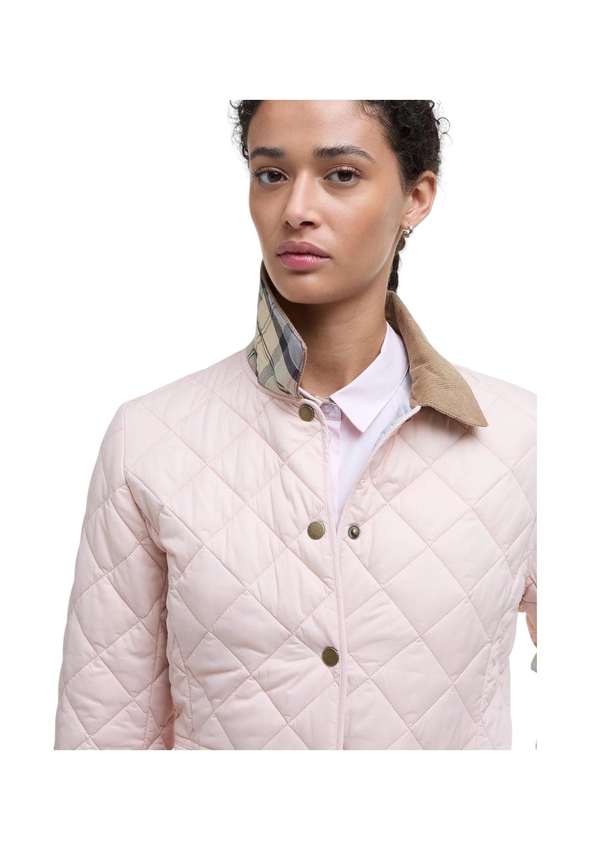 Piumino Leggero Lqu1012 Primrose Pink, Ice White