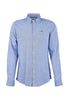 Barbour Camicia A Maniche Lunghe Msh5090 Blue