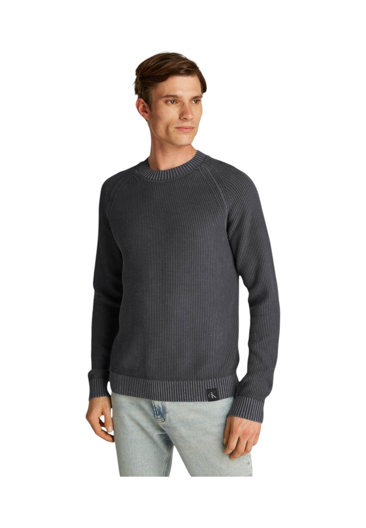 Maglione Girocollo Washed Raglan Sweate J30J326743 India ink