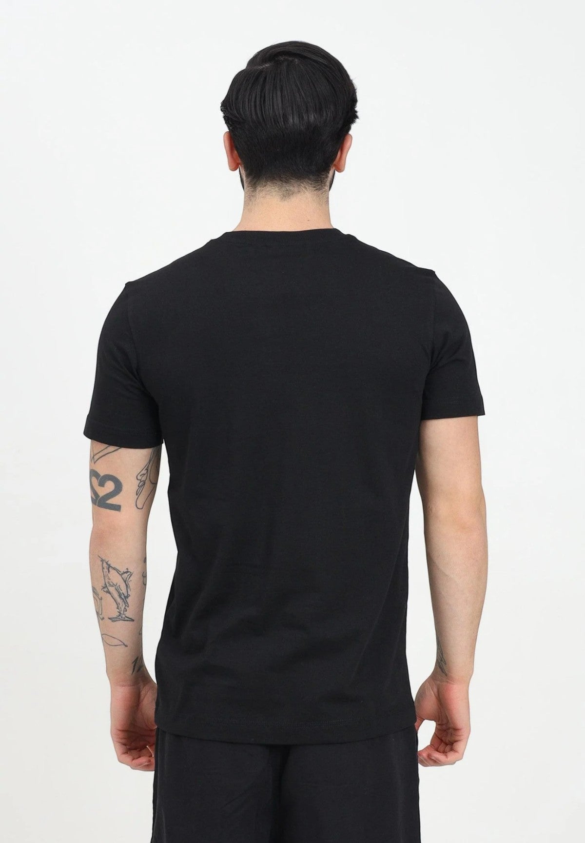 T-shirt a Maniche Corte Woven Label Regular J30J327100 CK Black