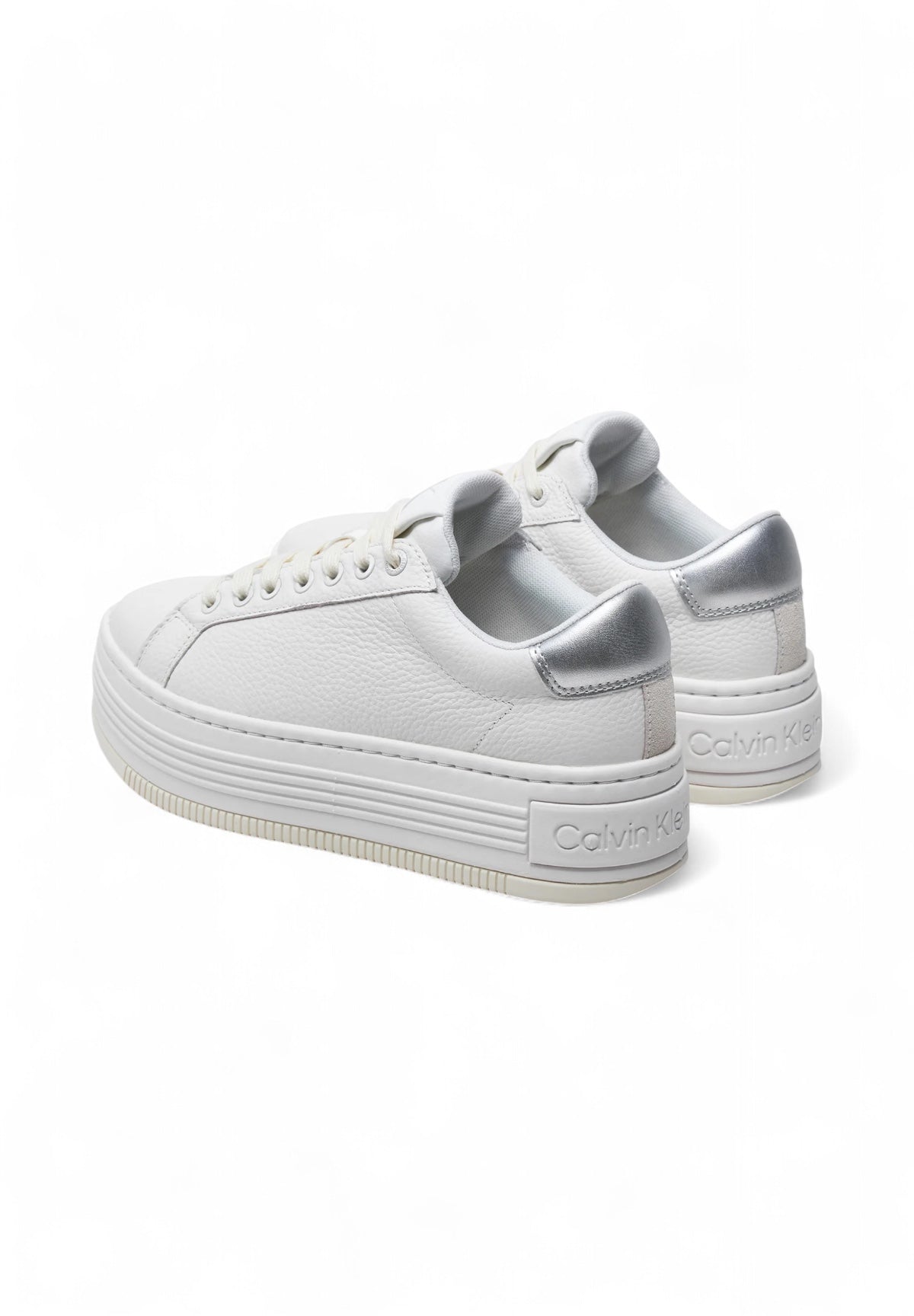 Sneakers Bold Flatf Low Mix O YW0YW01632 Bright White, Creamy White, Si