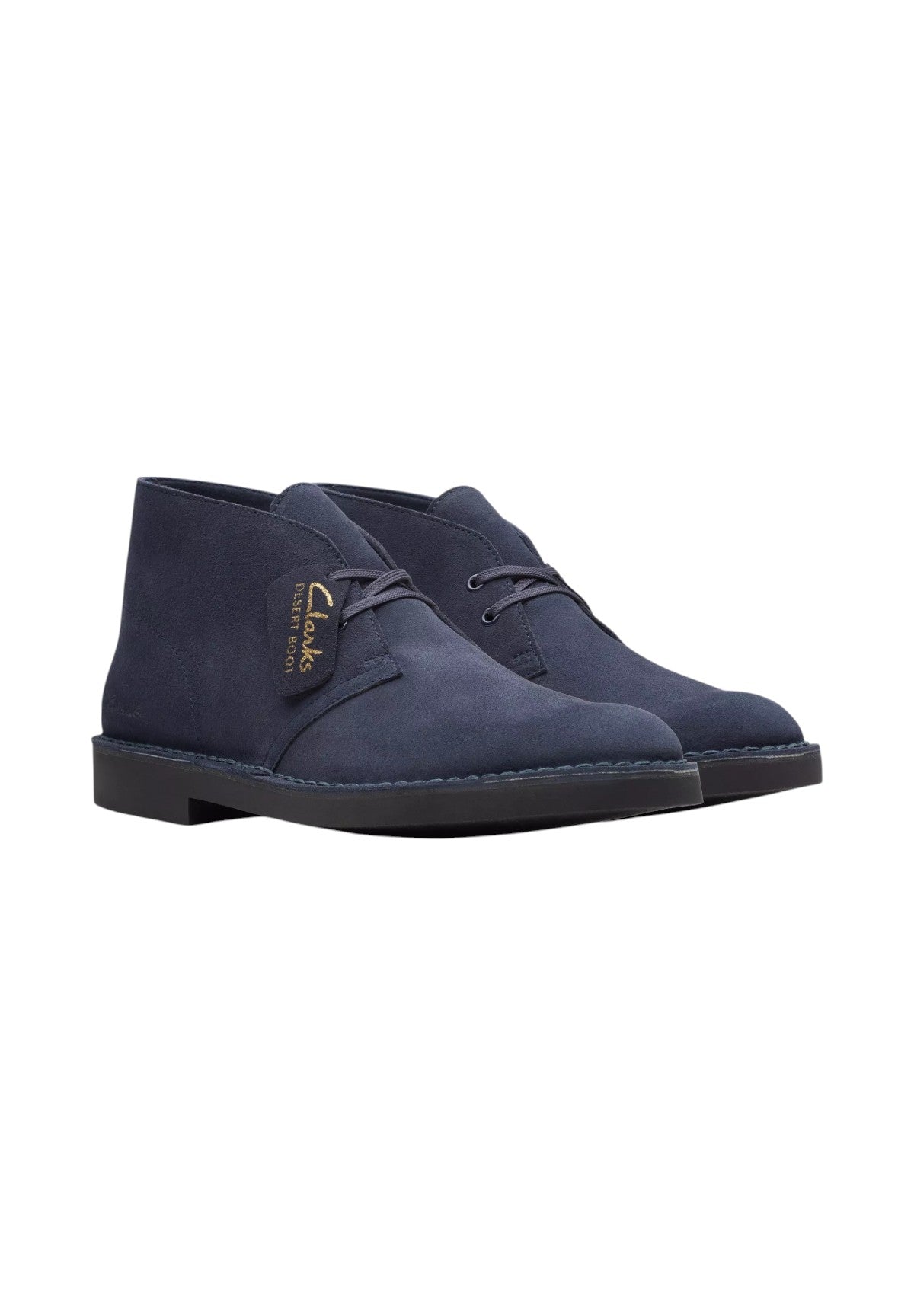 Stringate 168085 Navy Suede