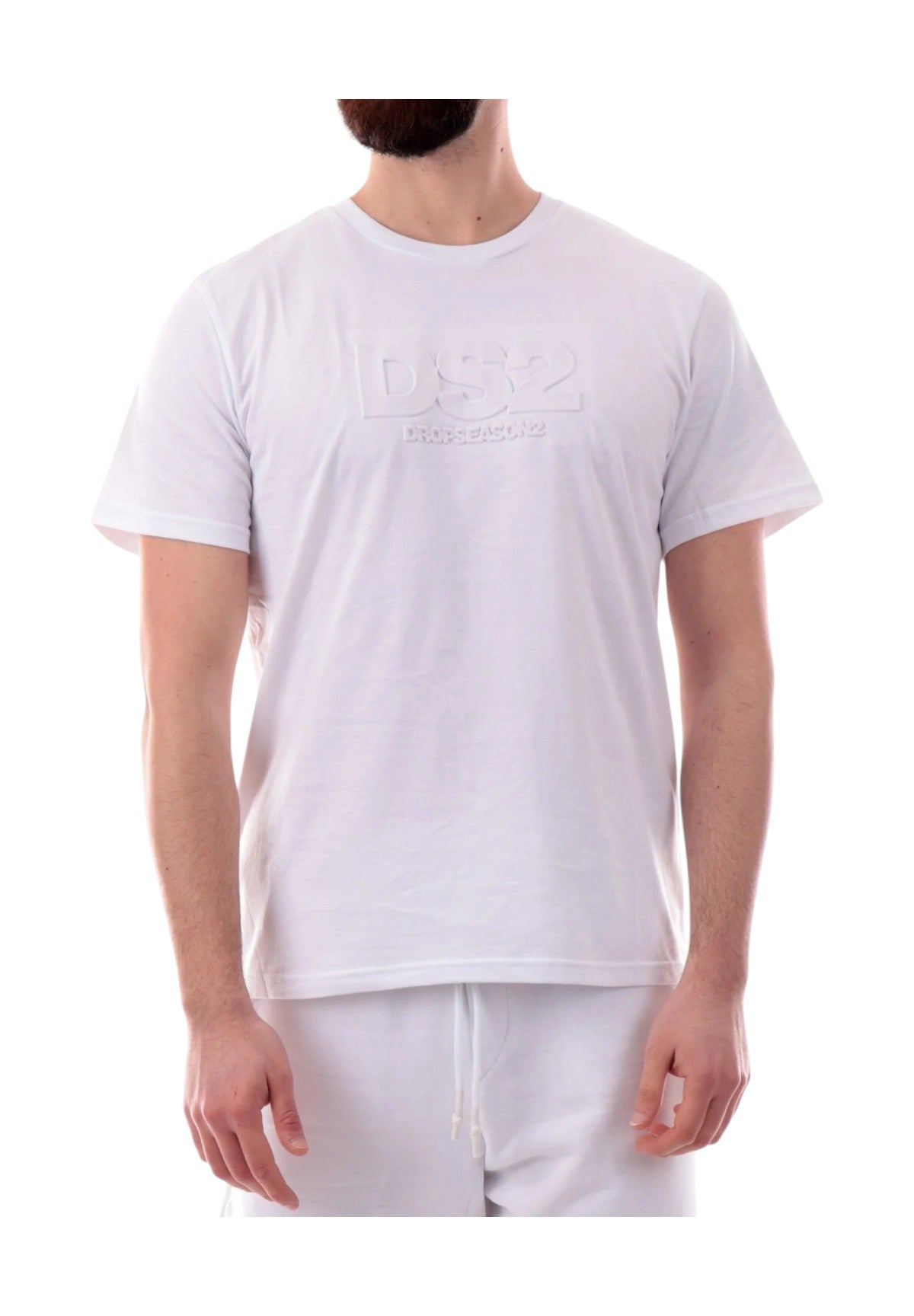 T-Shirt A Maniche Corte Ss25213 Bianco