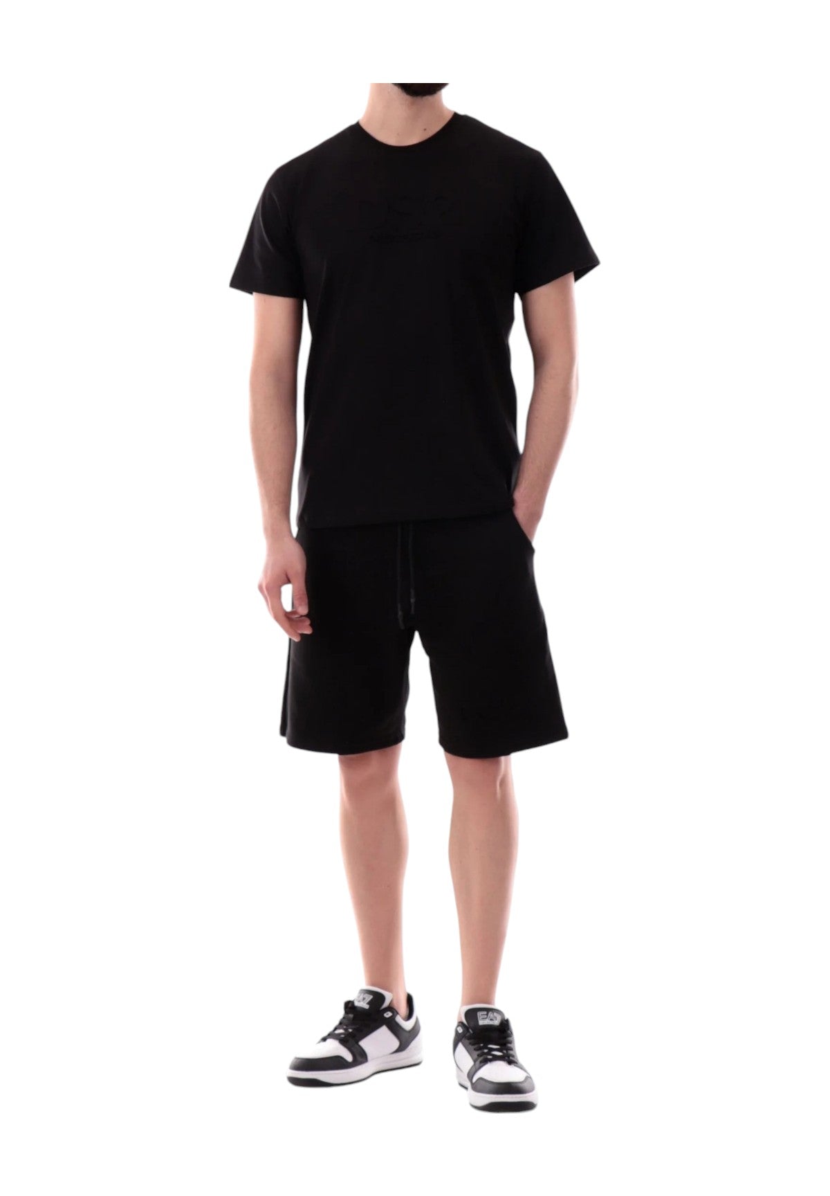 T-Shirt A Maniche Corte Ss25213 Nero