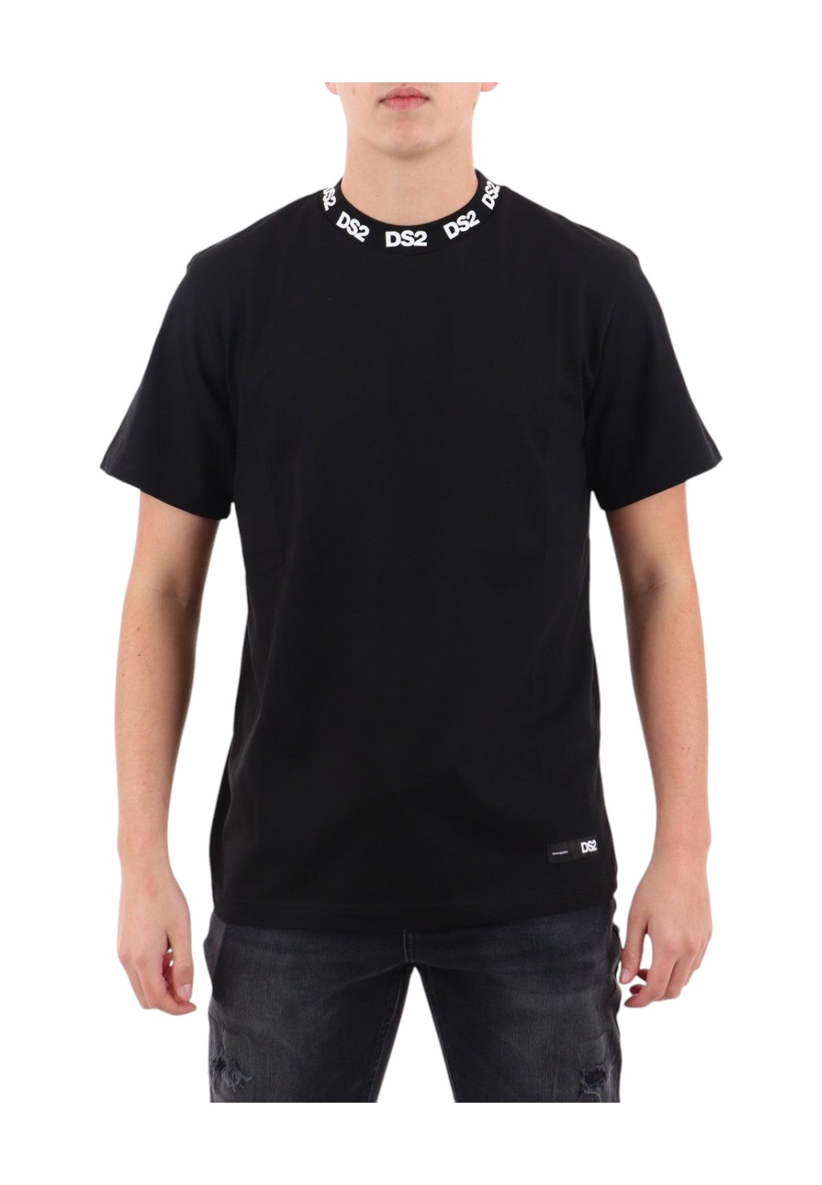 T-Shirt A Maniche Corte Ss25261 Nero