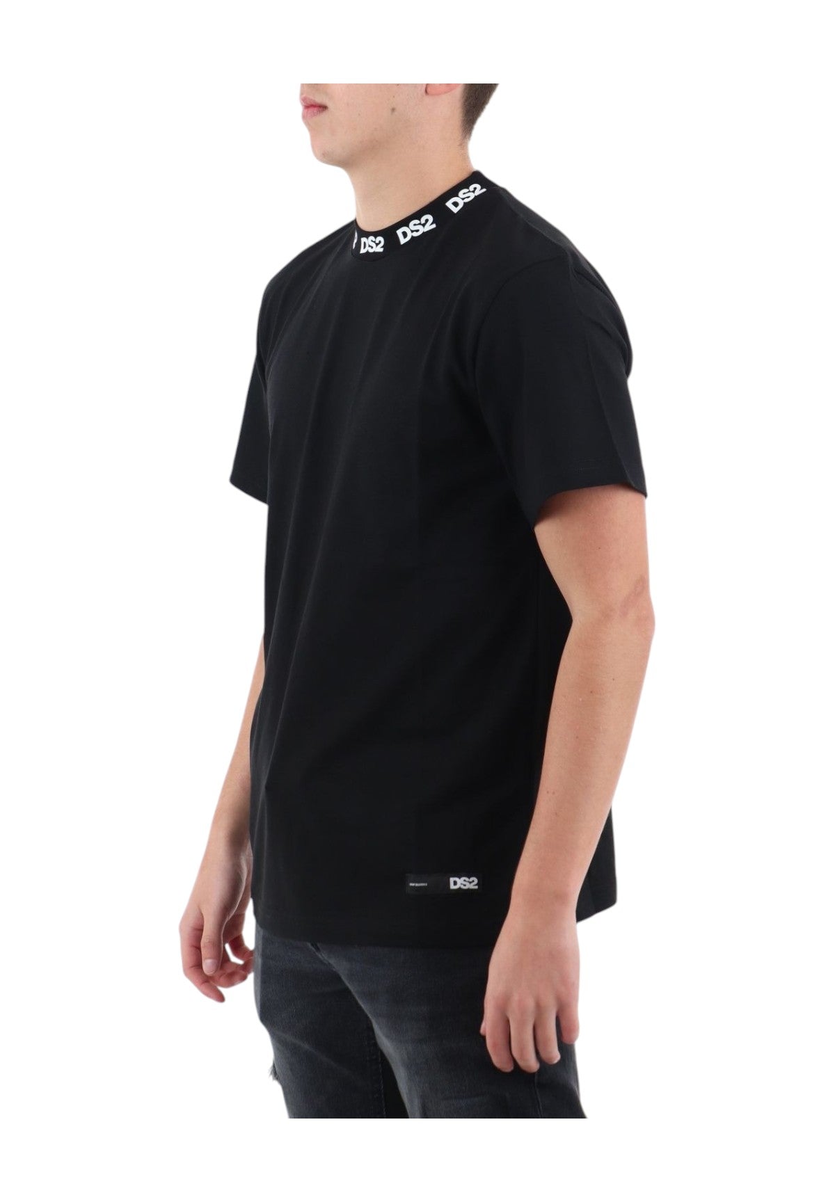 T-Shirt A Maniche Corte Ss25261 Nero