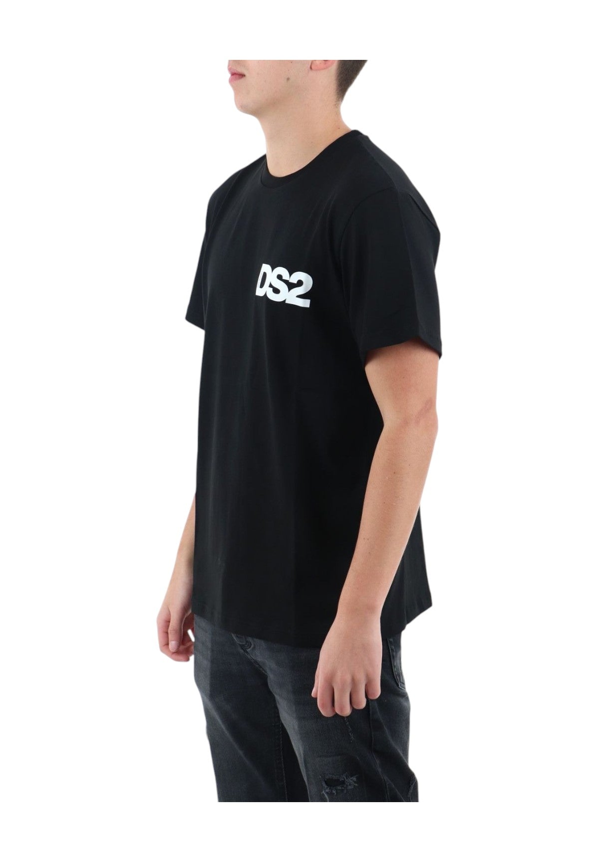 T-Shirt A Maniche Corte Ss25264 Nero