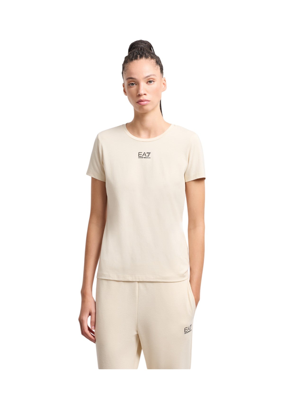 T-Shirt A Maniche Corte 7w000072 Almond Milk