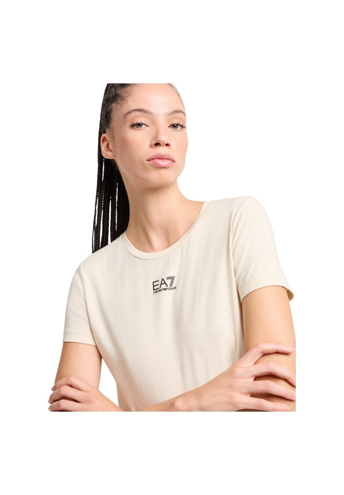 T-Shirt A Maniche Corte 7w000072 Almond Milk