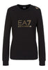 EA7 Emporio Armani Felpa Girocollo 8ntm45 Black