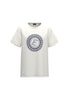 Emme Marella T-Shirt A Maniche Corte Chenzia Bianco