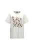 Emme Marella T-Shirt A Maniche Corte Chenzia Bianco