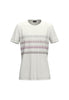 Emme Marella T-Shirt A Maniche Corte Foglia Bianco