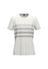 Emme Marella T-Shirt A Maniche Corte Foglia Bianco