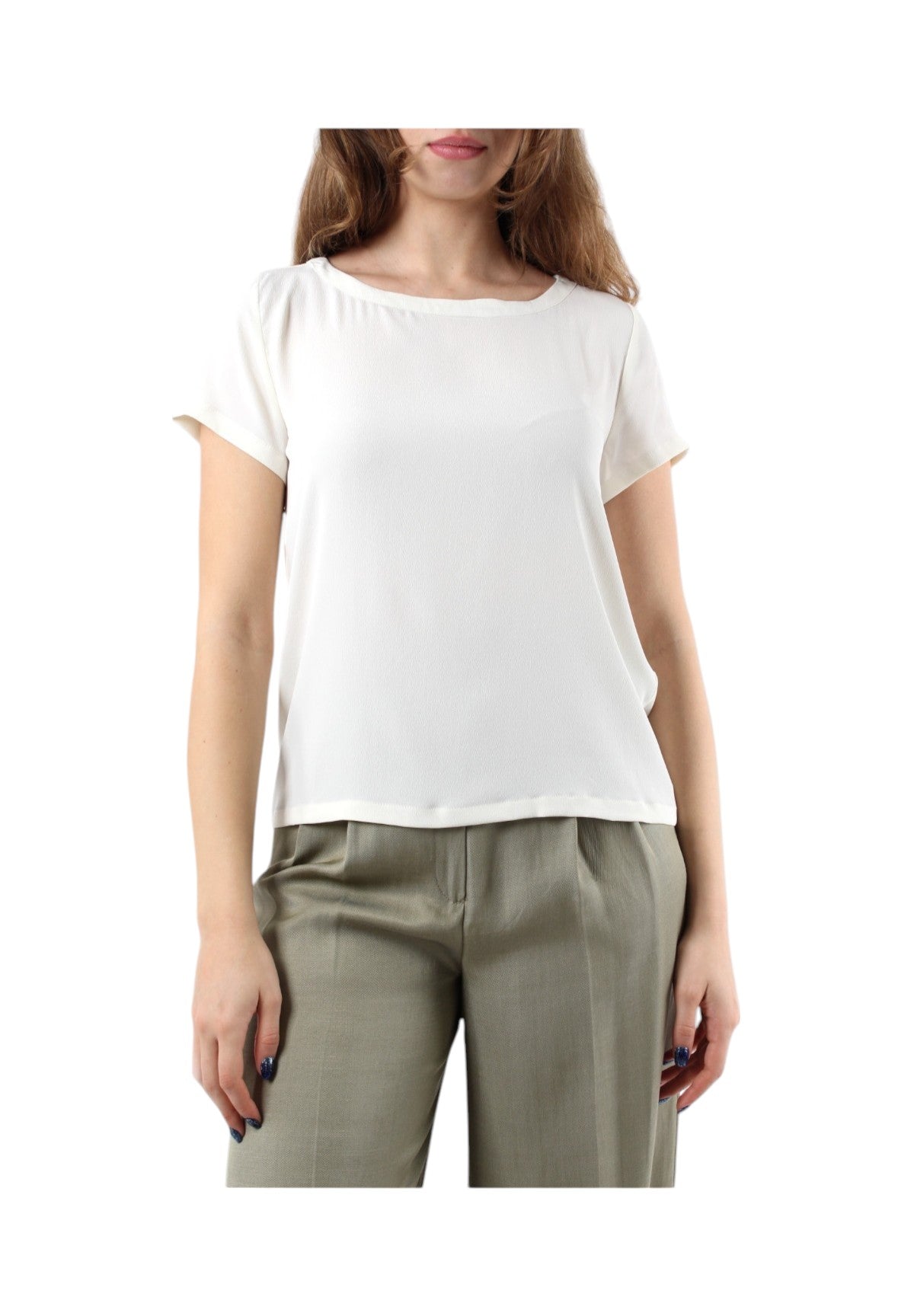 Blusa 2515111021200 INN Bianco Lana