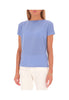 Emme Marella T-Shirt A Maniche Corte Zermat Blu Notte