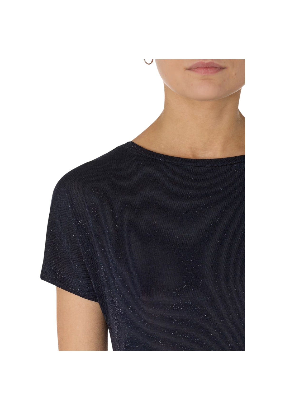 T-Shirt A Maniche Corte Zermat Blu Notte