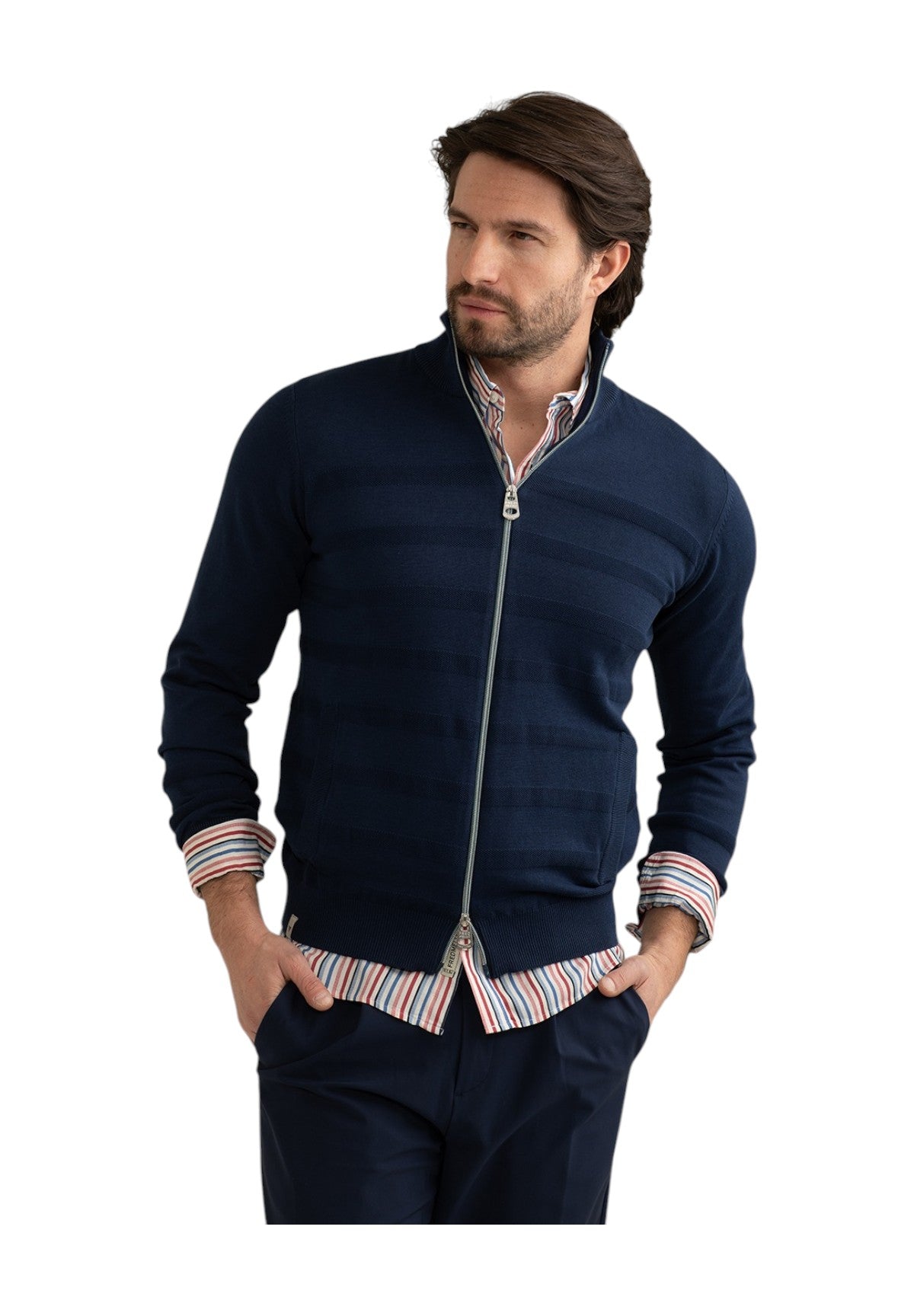 Cardigan Fm25s07mz Blue