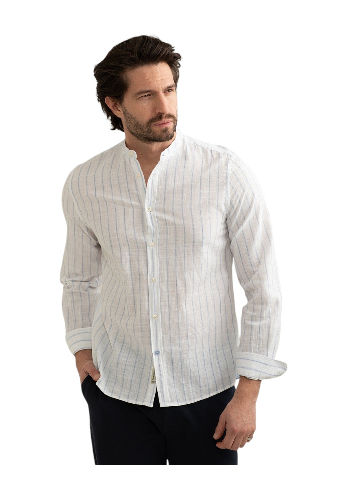 Camicia A Maniche Lunghe Fm25s08ct White