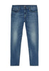 Gas Jeans Jeans Sax Zip Rev A7234 Basic Blue Dar