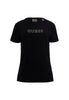 Guess Athleisure T-Shirt A Maniche Corte V3bi11 Jet Black A996