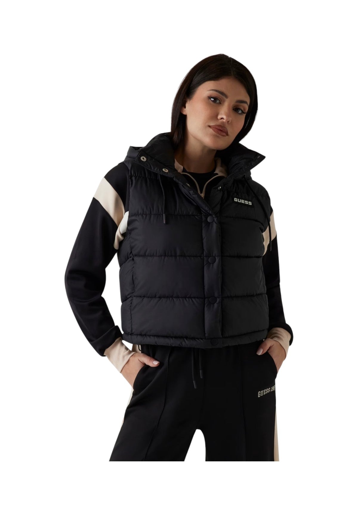 Smanicato Gilet V4rl02 Jet Black A996