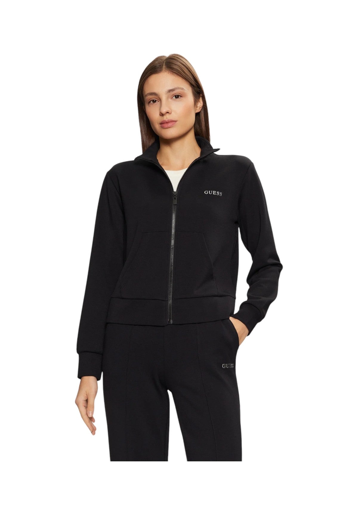 Felpa FulL-Zip V5rq17 Jet Black A996