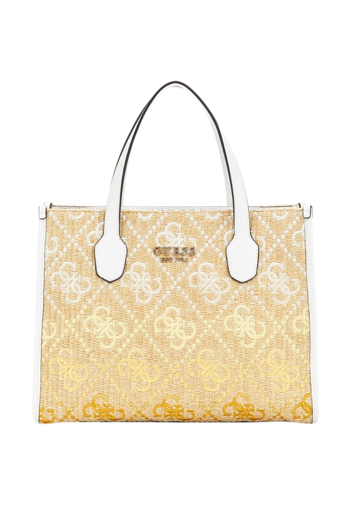 Borsa Tote Hwsw86 Cornsilk Logo