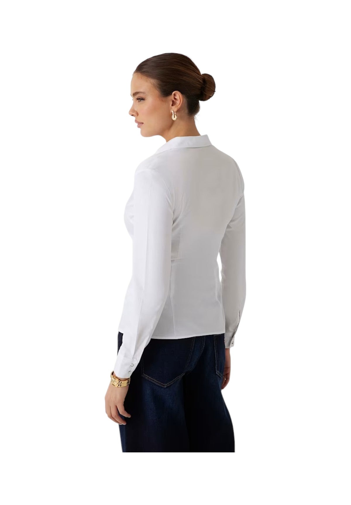 Camicia A Maniche Lunghe W2yh41 Pure White