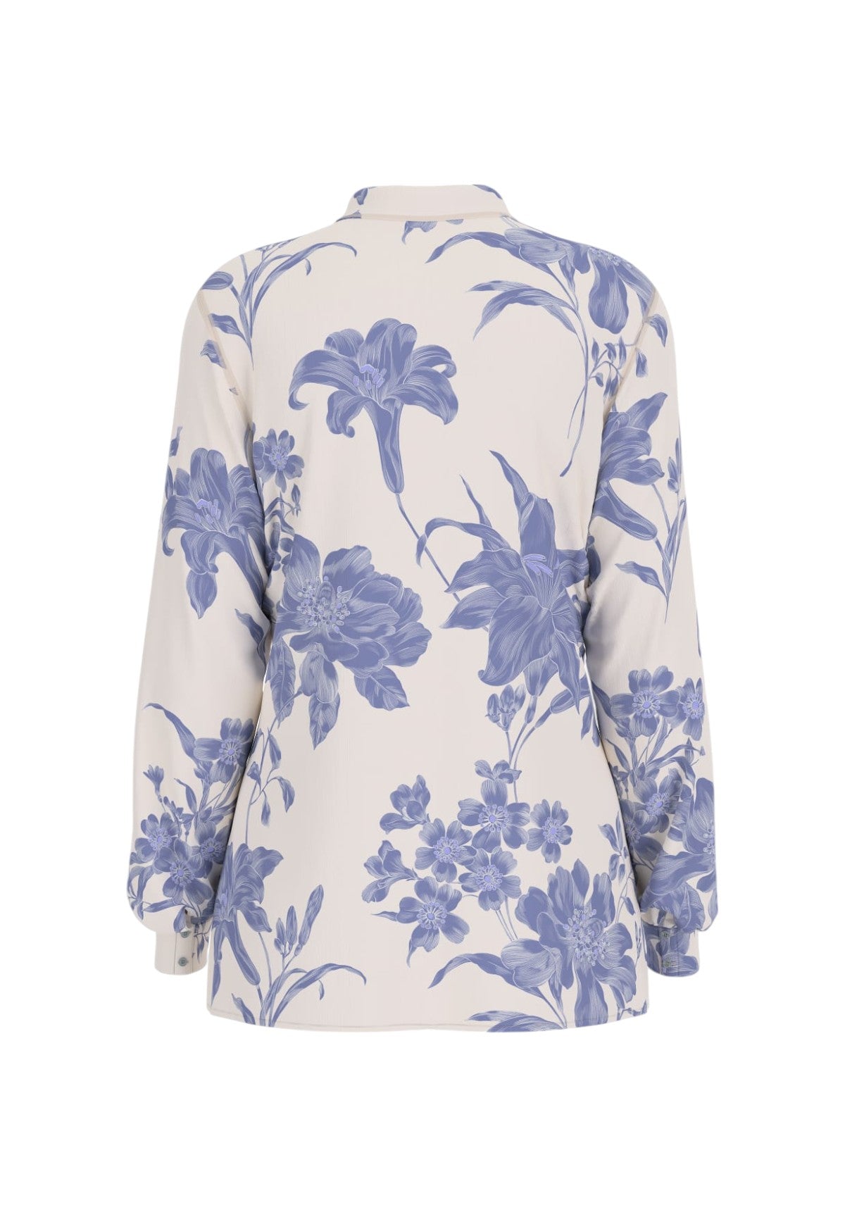 Camicia A Maniche Lunghe W5gh59 Dreaming Lilies Prin