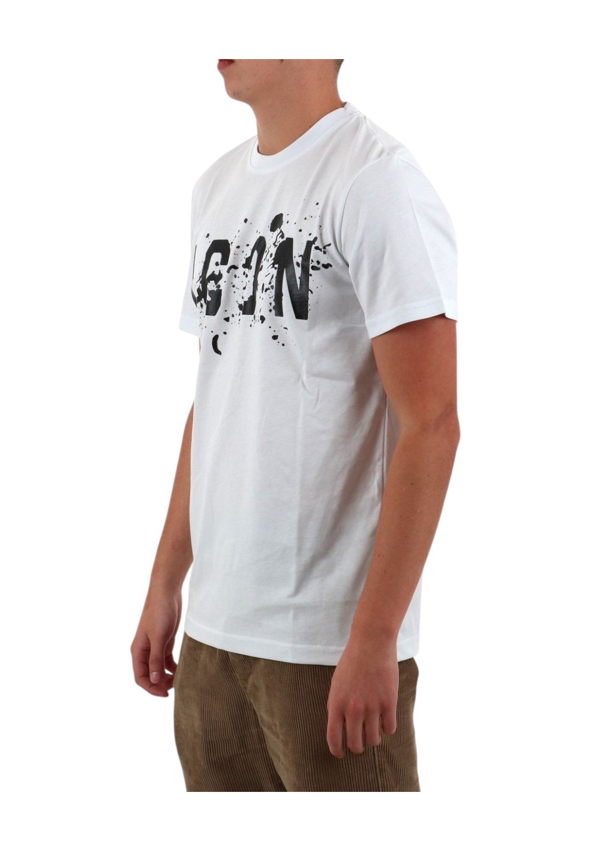 T-Shirt A Maniche Corte Icus2s5t017 Bianco