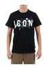 Icon T-Shirt A Maniche Corte Icus2s5t017 Nero