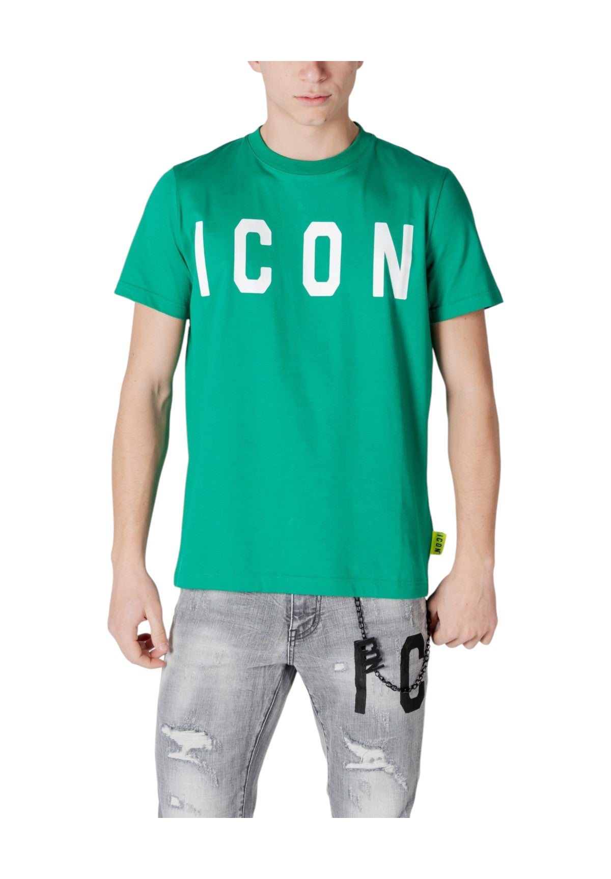 T-Shirt A Maniche Corte Icus2s5t021 Verde