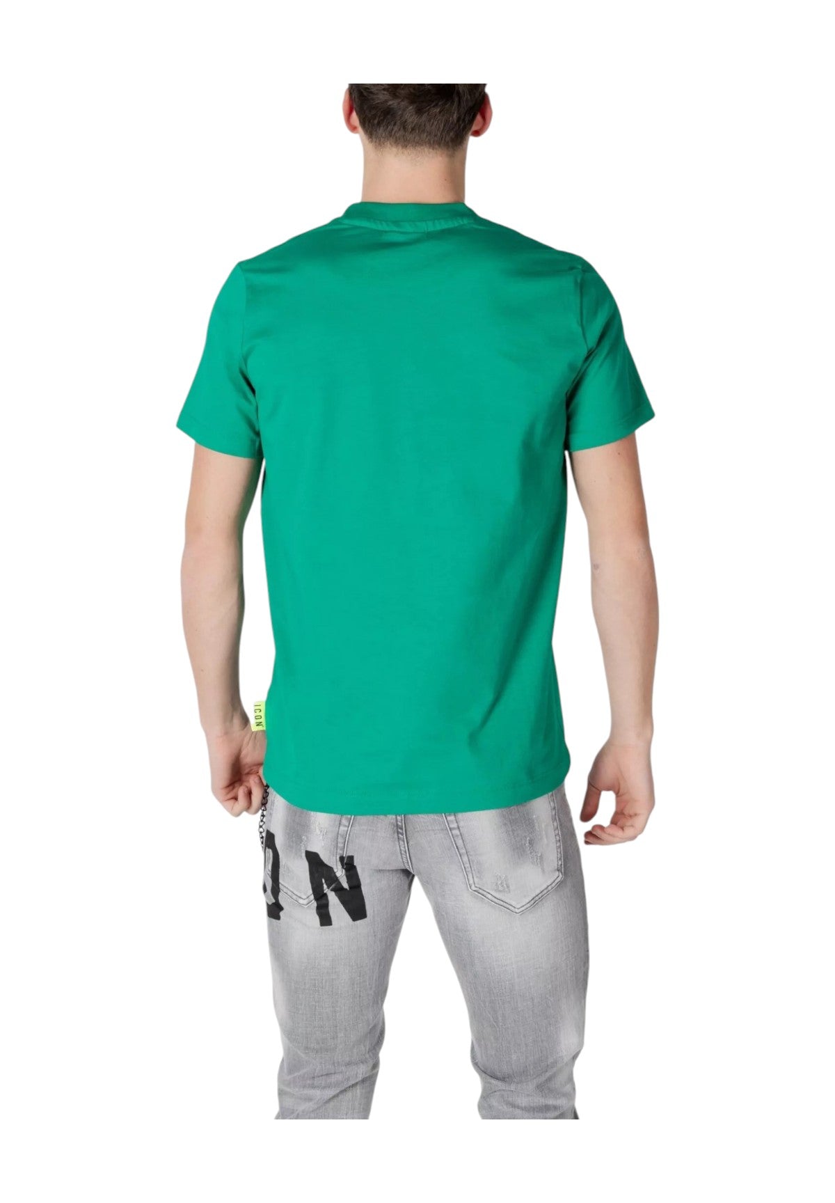 T-Shirt A Maniche Corte Icus2s5t021 Verde