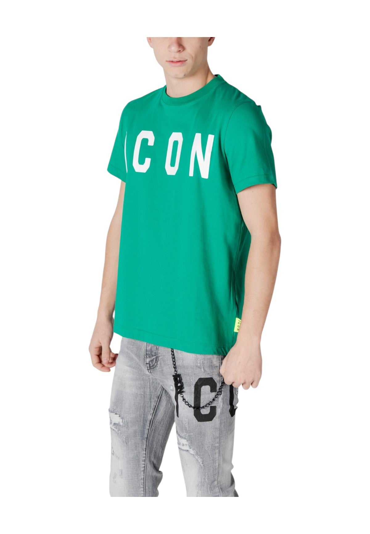 T-Shirt A Maniche Corte Icus2s5t021 Verde