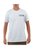 Icon T-Shirt A Maniche Corte Icus2s5t022 Bianco