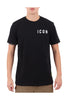 Icon T-Shirt A Maniche Corte Icus2s5t022 Nero