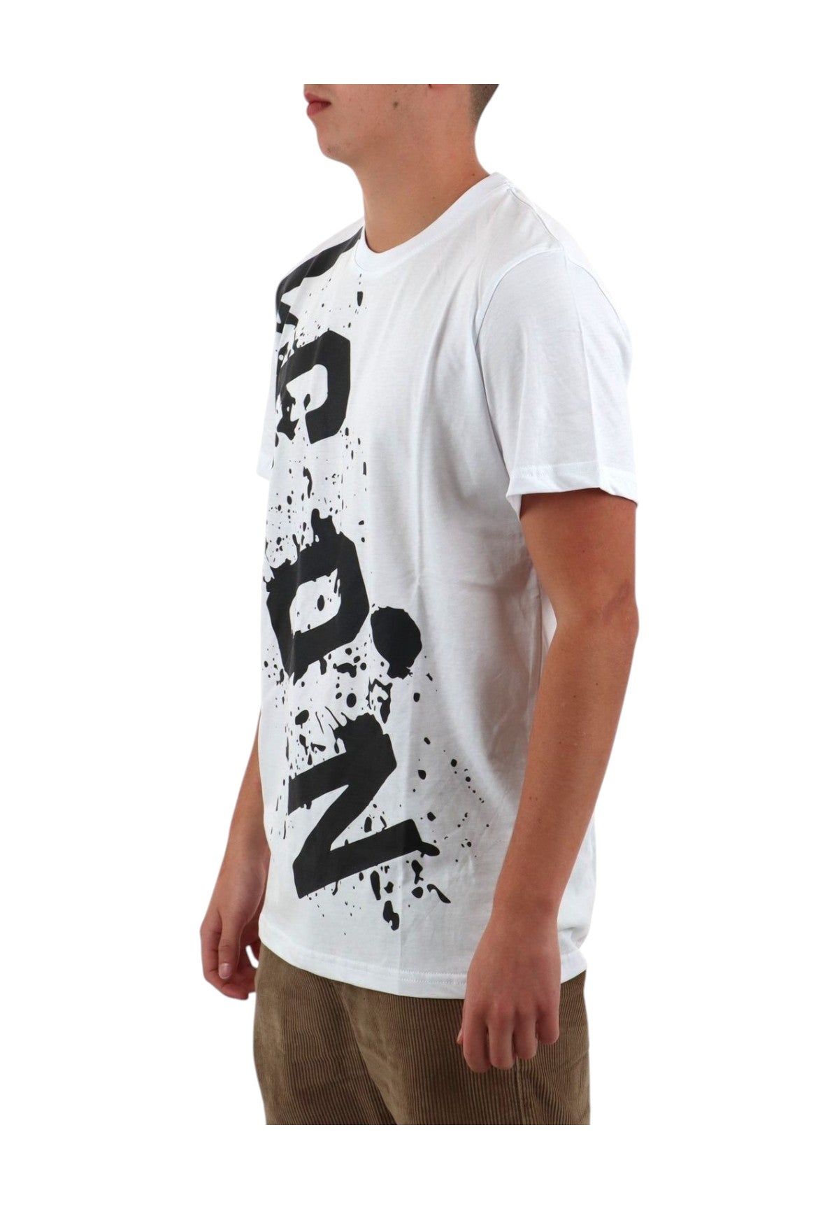 T-Shirt A Maniche Corte Icus2s5t028 Bianco