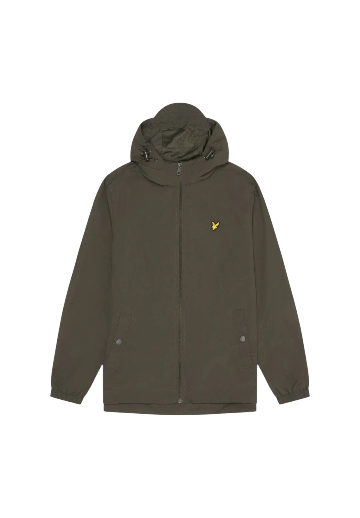 Giubbino Zip Through Hooded Jacket - Fodera Manica: 100% Po JK464V Olive