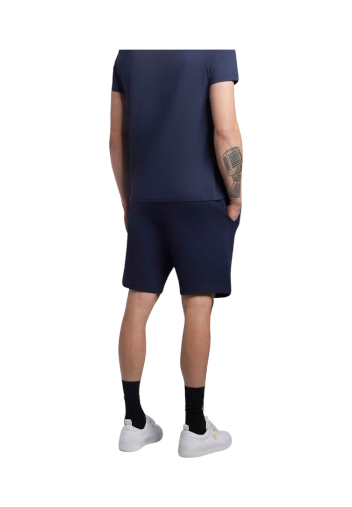 Bermuda in Felpa Sweat Short ML414VOG Dark navy